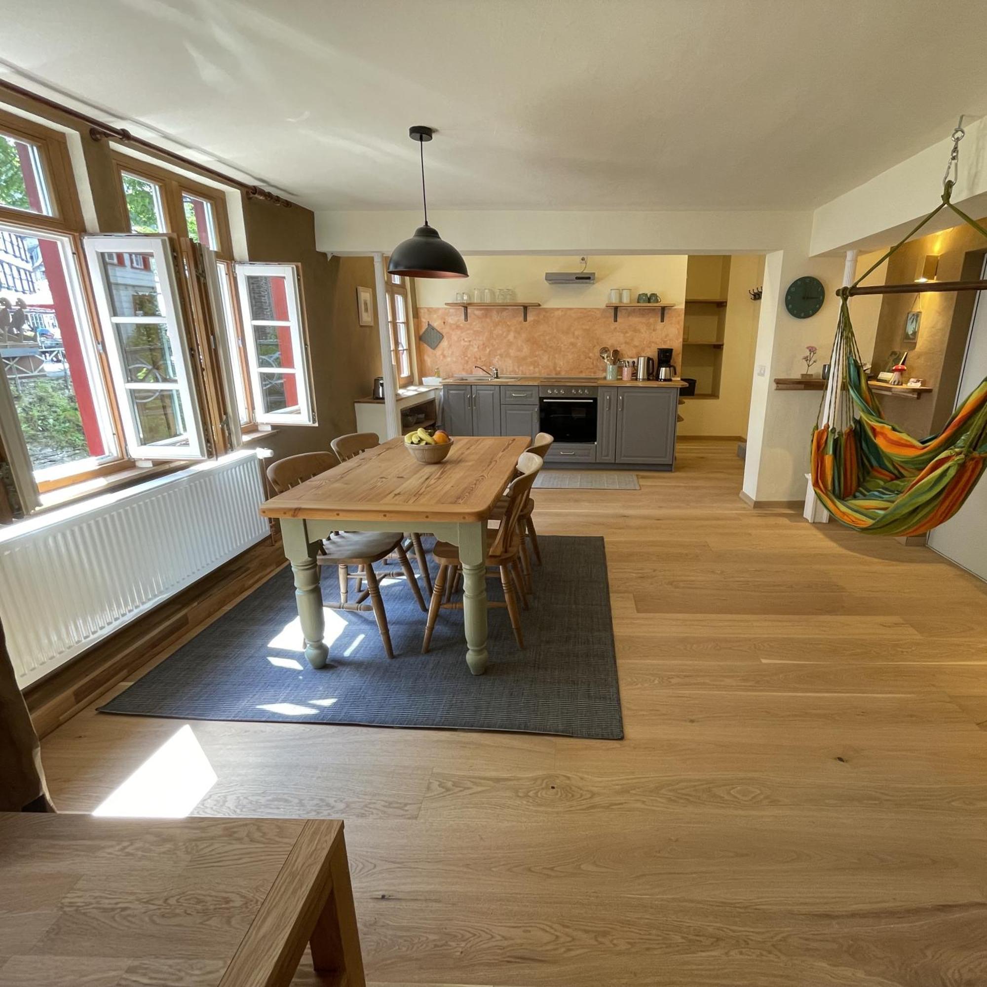 Apartment Am Fluss Im Haus An Der Rur Monschau Eksteriør bilde