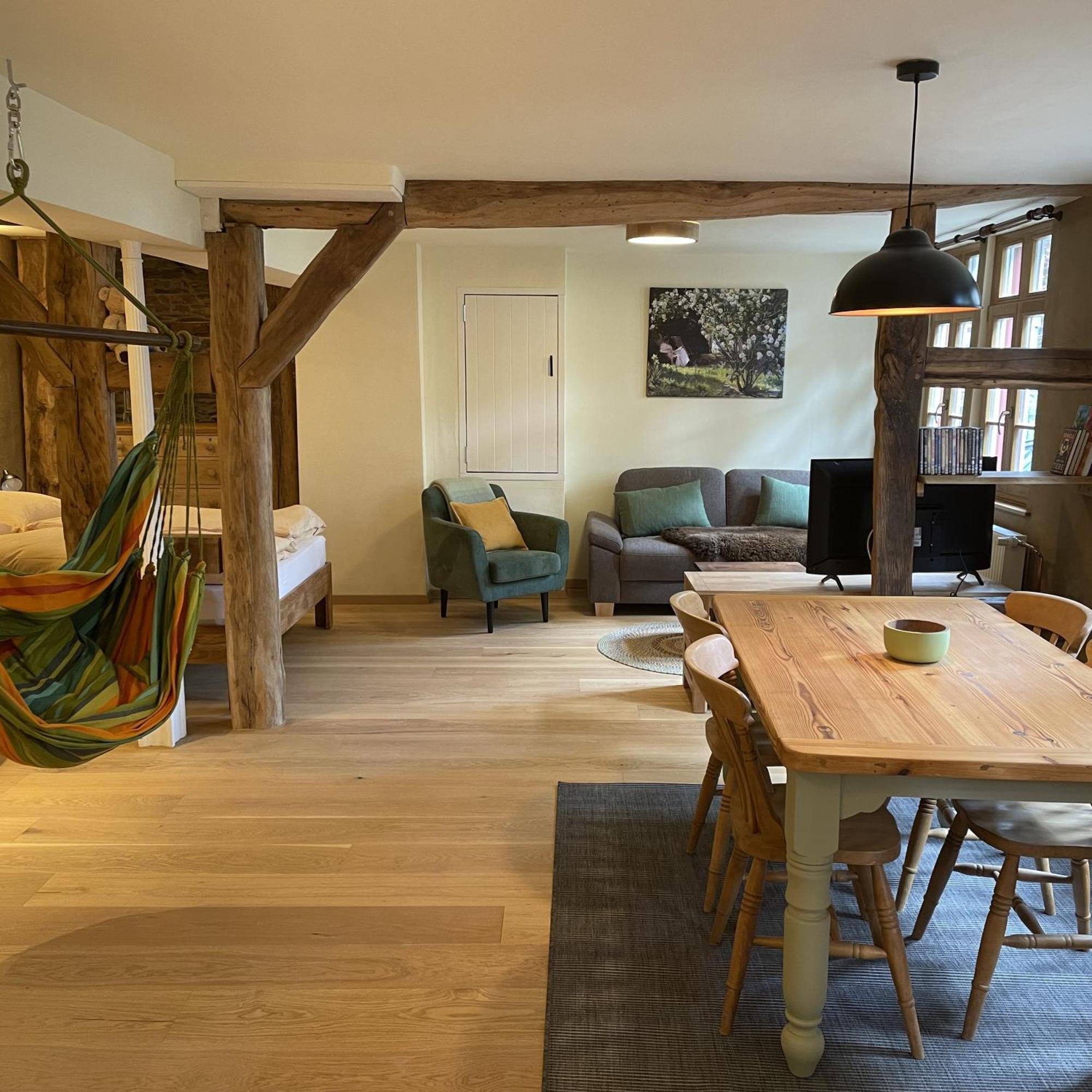 Apartment Am Fluss Im Haus An Der Rur Monschau Eksteriør bilde